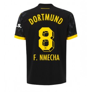 Borussia Dortmund Felix Nmecha #8 Replika Udebanetrøje 2023-24 Kortærmet